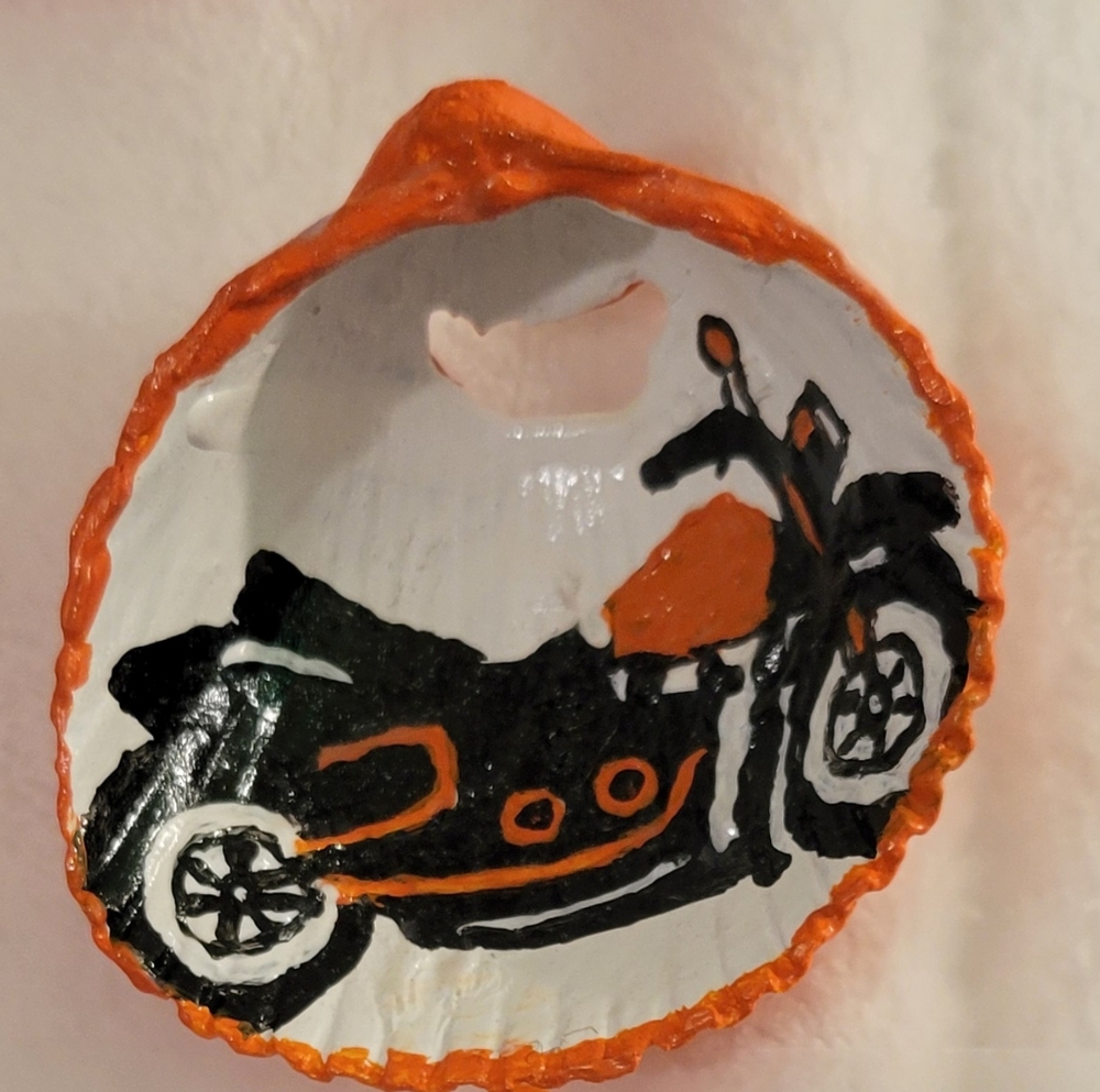 Handpainted Seashell